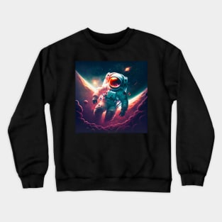 Staring into the greater abyss Crewneck Sweatshirt